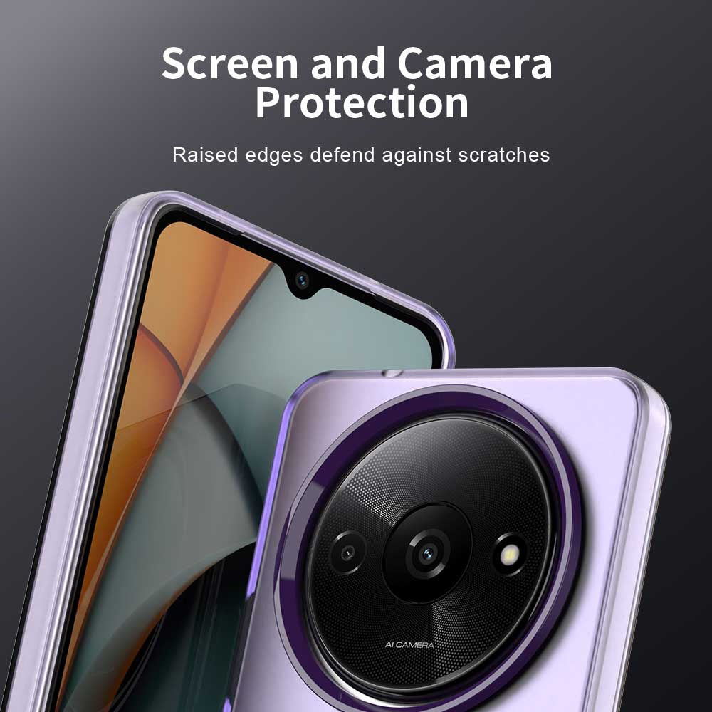 Funda MagSafe para Xiaomi Redmi A3x / A3, Techsuit, CandyCase, Morado