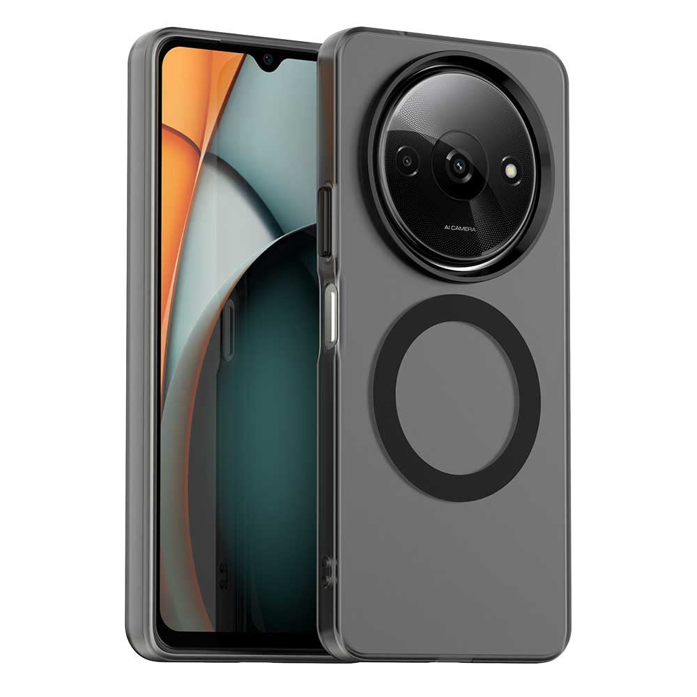 Funda MagSafe para Xiaomi Redmi A3x / A3, Techsuit, CandyCase, Negra