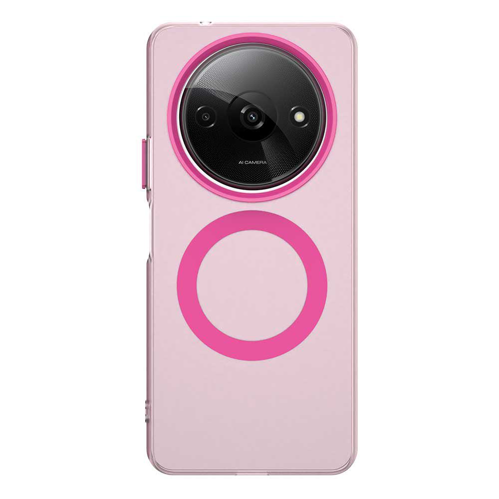 Funda MagSafe para Xiaomi Redmi A3x / A3, Techsuit, CandyCase, Rosa