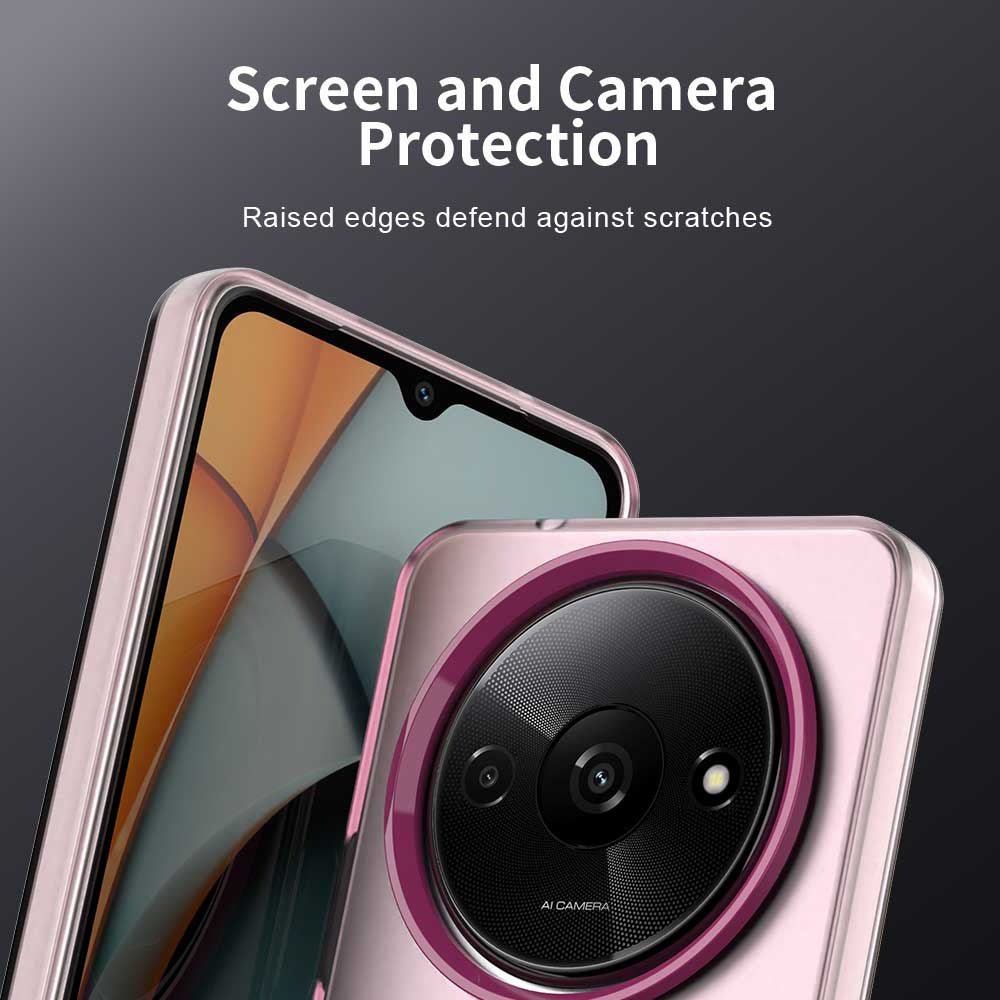 Funda MagSafe para Xiaomi Redmi A3x / A3, Techsuit, CandyCase, Rosa