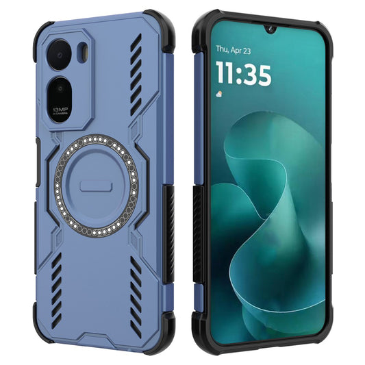 Funda MagSafe para Xiaomi Redmi A7 Pro 4G, Techsuit, ArmorMag, Azul