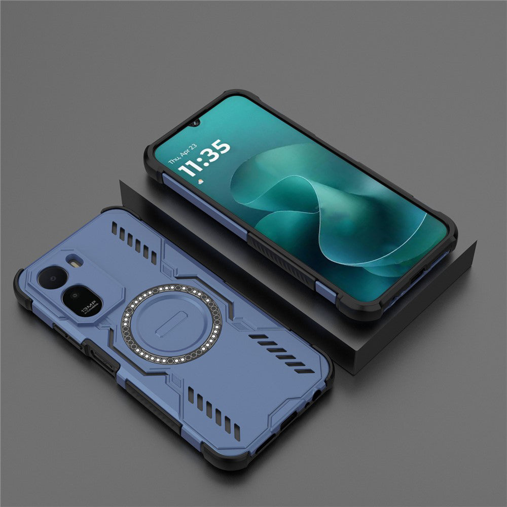 Funda MagSafe para Xiaomi Redmi A7 Pro 4G, Techsuit, ArmorMag, Azul