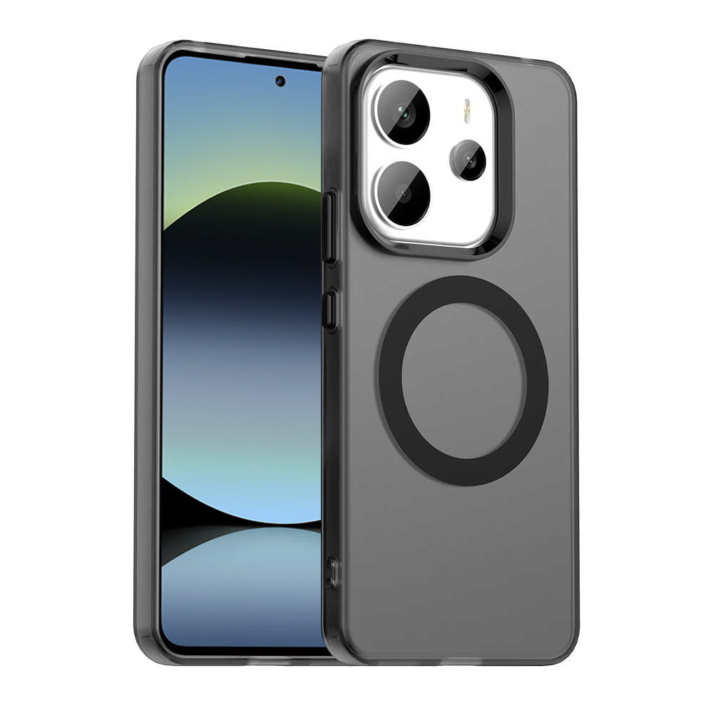 Funda MagSafe para Xiaomi Redmi Note 14 5G, Techsuit, CandyCase, Negra