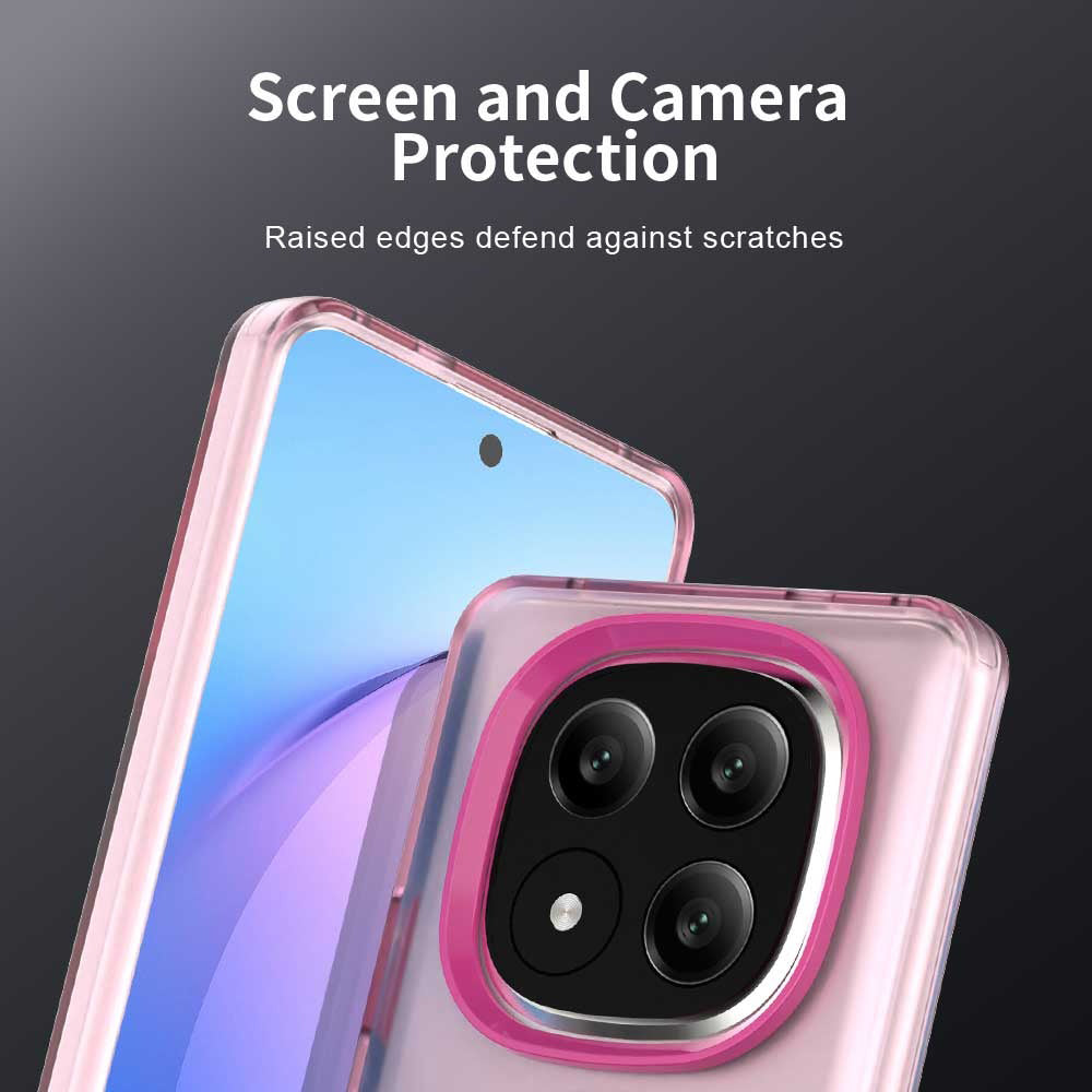 Funda MagSafe para Xiaomi Redmi Note 14 Pro+ 5G, Techsuit, CandyCase, Rosa