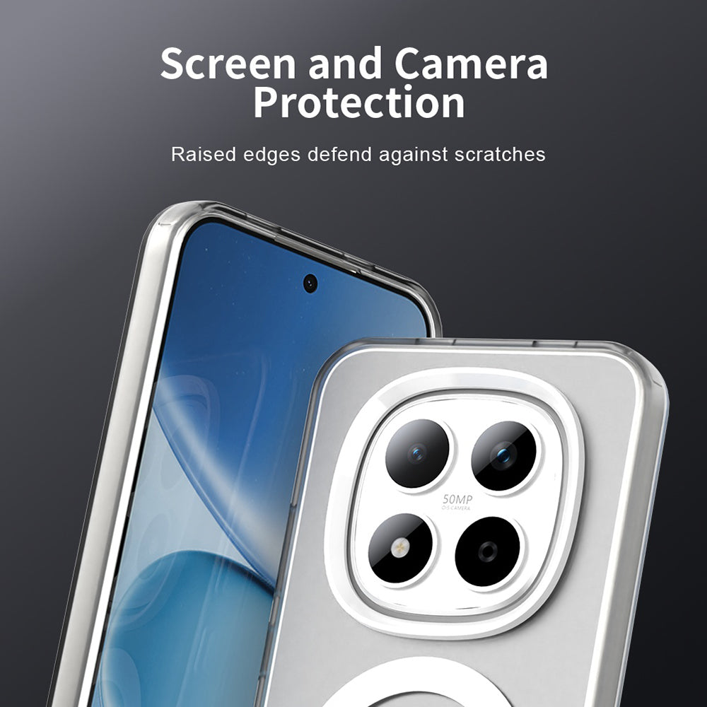 Funda MagSafe para Xiaomi Redmi Note 15 Pro 5G, Techsuit, CandyCase, Blanca