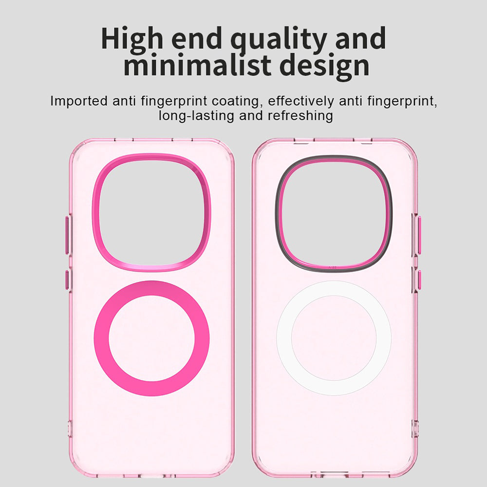Funda MagSafe para Xiaomi Redmi Note 15 Pro 5G, Techsuit, CandyCase, Rosa