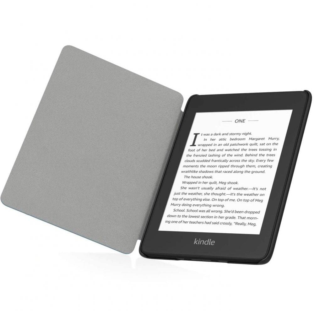 Funda para Amazon Kindle Paperwhite 5 pulgadas, Techsuit, SmartCover, Negra