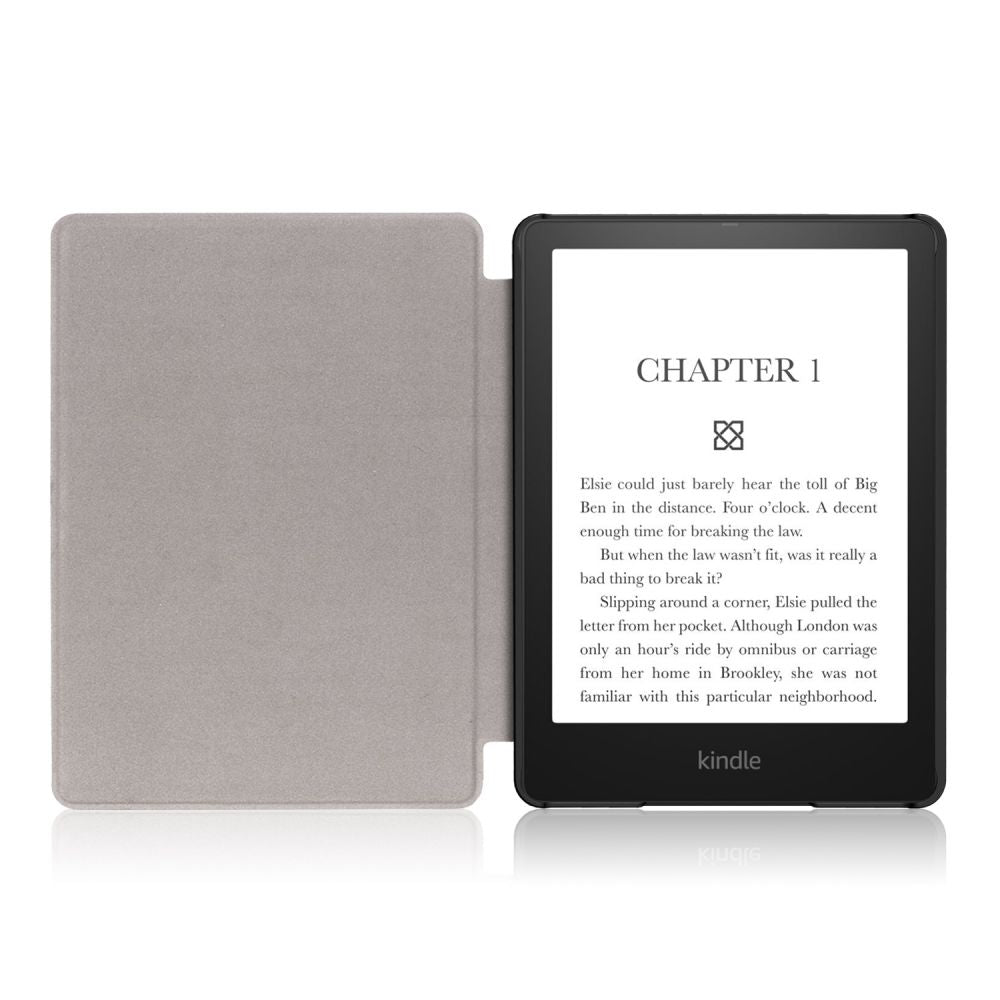 Funda para Amazon Kindle Paperwhite 5 pulgadas, Techsuit, SmartCover, Negra