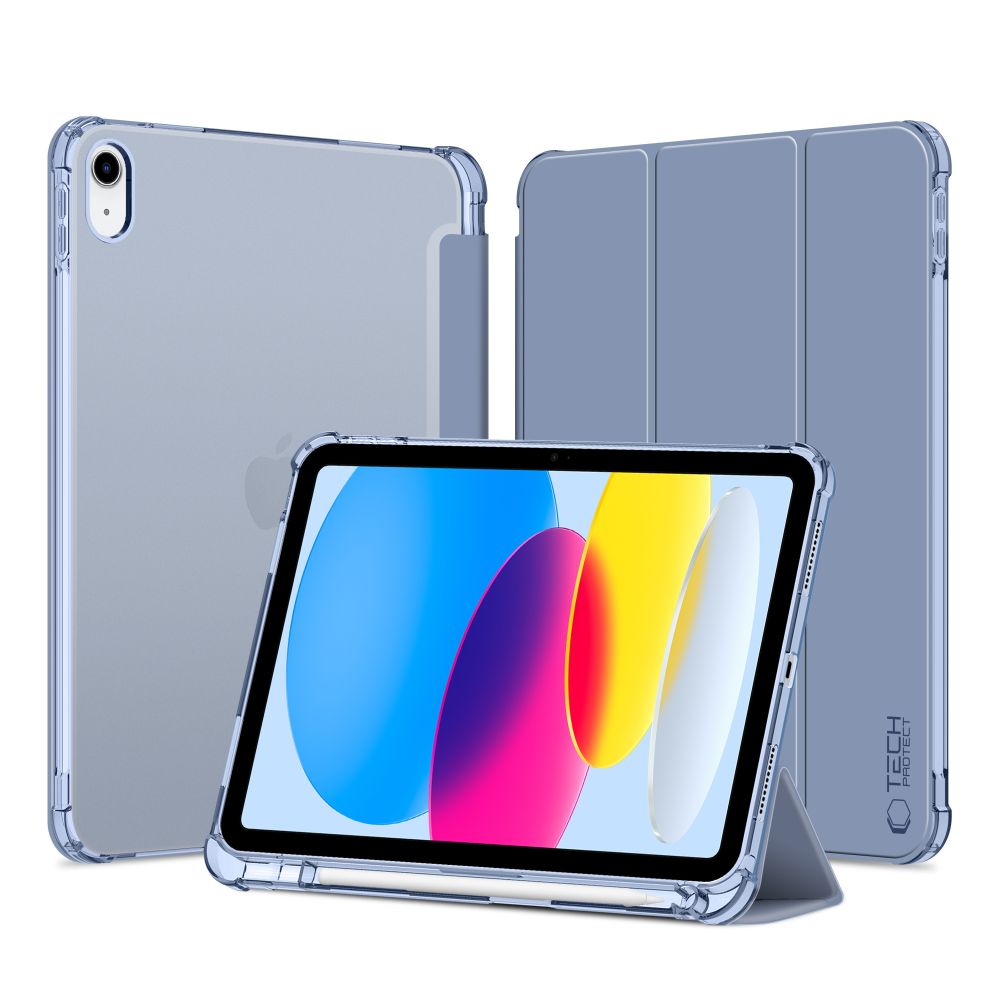 Funda para Apple iPad (2025) / (2022), Tech-Protect, SC PEN, Azul