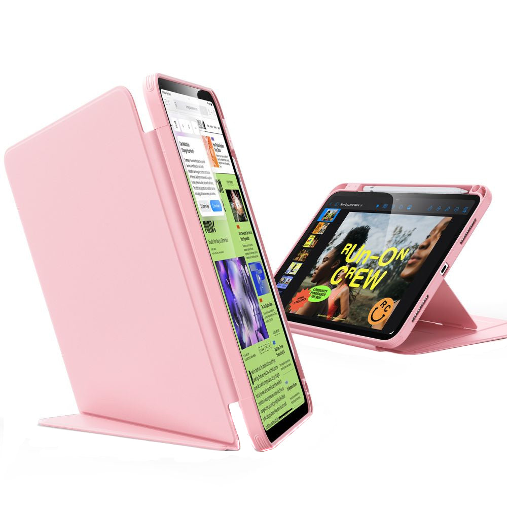 Funda para Apple iPad (2025) / (2022), ESR, Flip Hybrid, Rosa