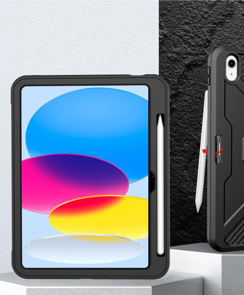 Funda para Apple iPad (2025) / iPad (2022), Tech-Protect, Endurance, Negra