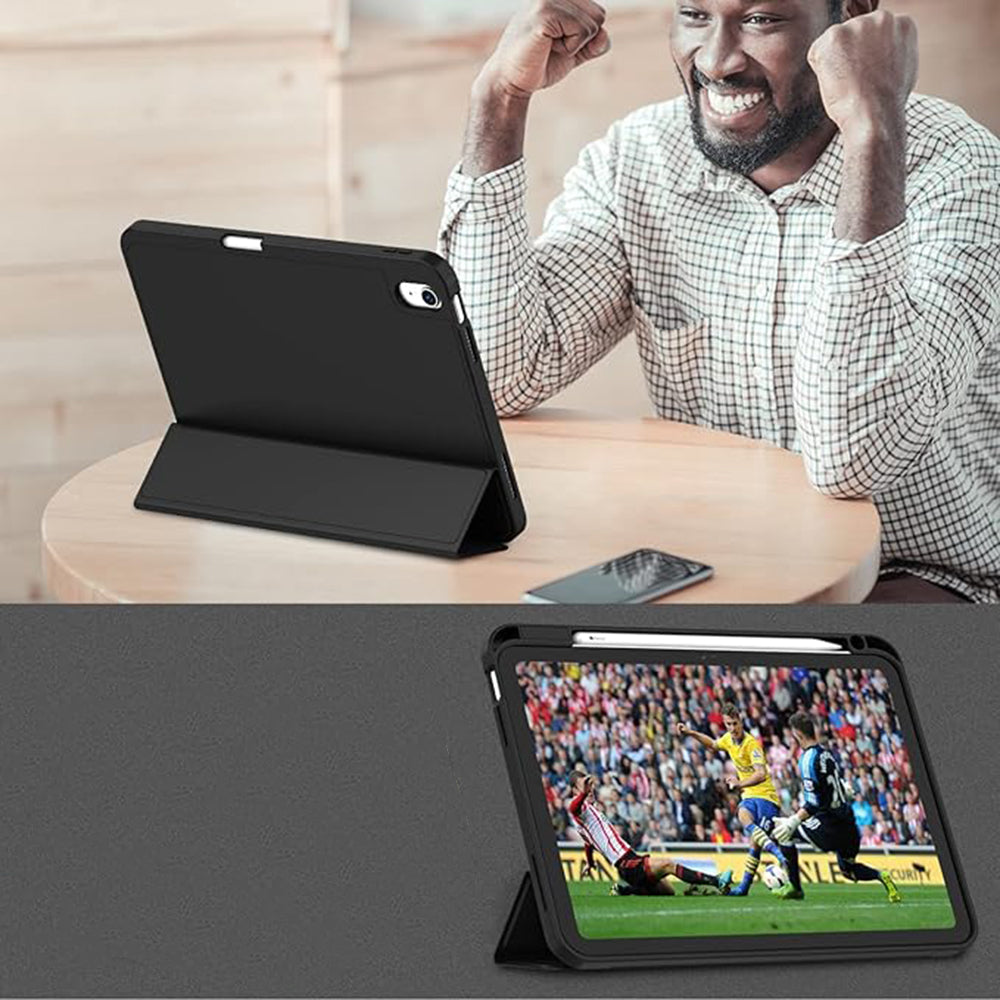 Funda para Apple iPad (2025) / (2022), Techsuit, Flex Trifold, Rosa
