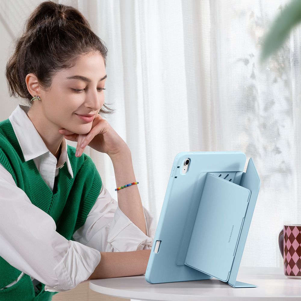 Funda para Apple iPad Air 13 (2026) / Air 13 (2025) / Air 13 (2024), ESR, Flip Hybrid, Azul