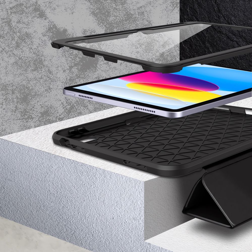 Funda para Apple iPad (2025) / iPad (2022), Tech-Protect, Endurance, Negra