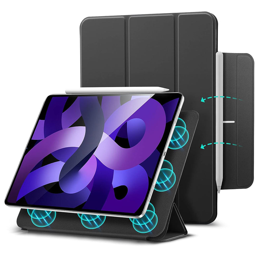 Funda para Apple iPad Air 11 (2024) / Air (2022) / Air (2020) / Pro 11 (2018), ESR, Rebound, Negra