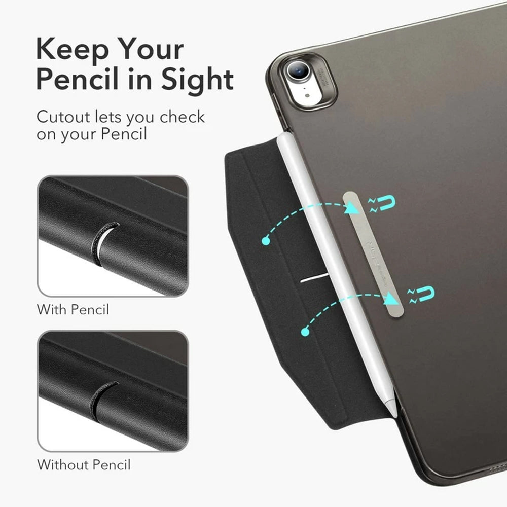 Funda para Apple iPad Air 11 (2026) / iPad Air 11 (2025) / Air 11 (2024) / Air (2022) / Air (2020), ESR, Ascend Trifold, Gris