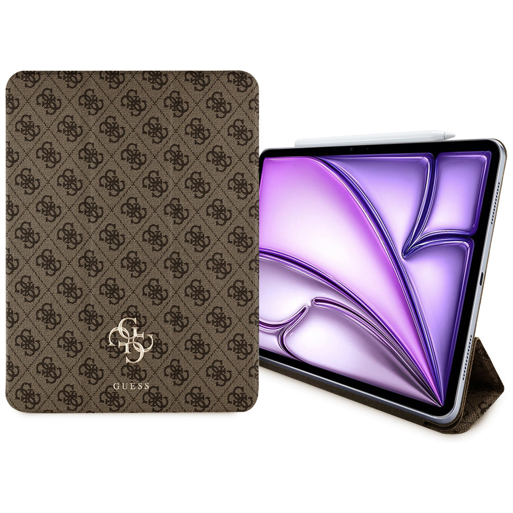 Funda para Apple iPad Air 13 (2025) / Air 13 (2024), Guess, 4G Big Logo, Marrón