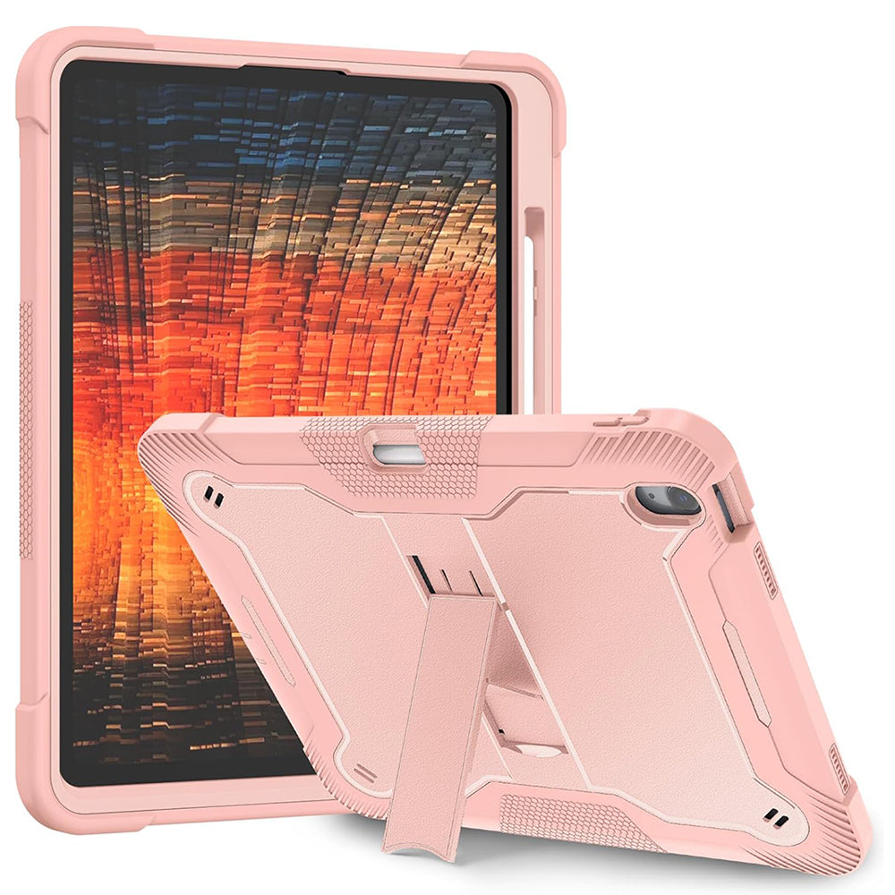 Funda para Apple iPad Air 13 (2026) / Air 13 (2025) / Air 13 (2024), Techsuit, Rugged TabShell, Rosa