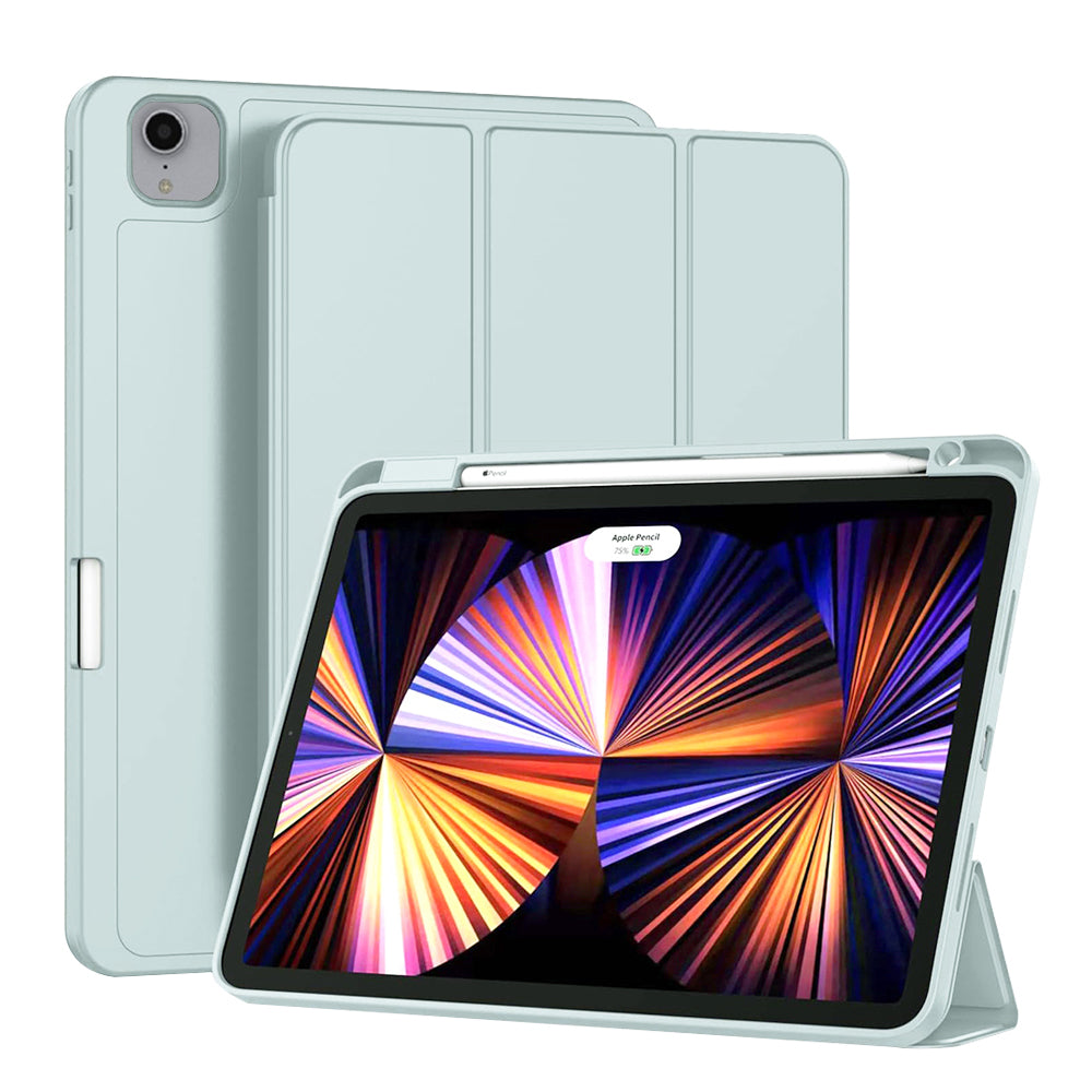 Funda para Apple iPad Pro 11 (2022) / Pro 11 (2021) / Pro 11 (2020) / Pro 11 (2018), Techsuit, Flex Trifold, Azul
