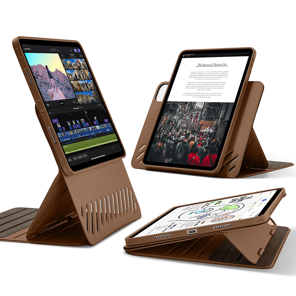 Funda para Apple iPad Pro 11 (2024), ESR, Shift, Marrón