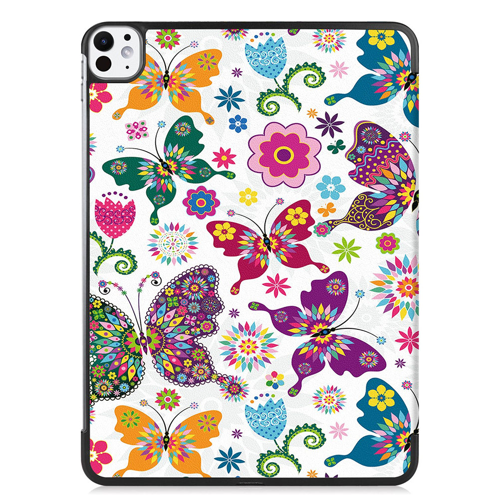 Funda para Apple iPad Pro 11 (2024), Techsuit, FoldPro Butterfly, Multicolor