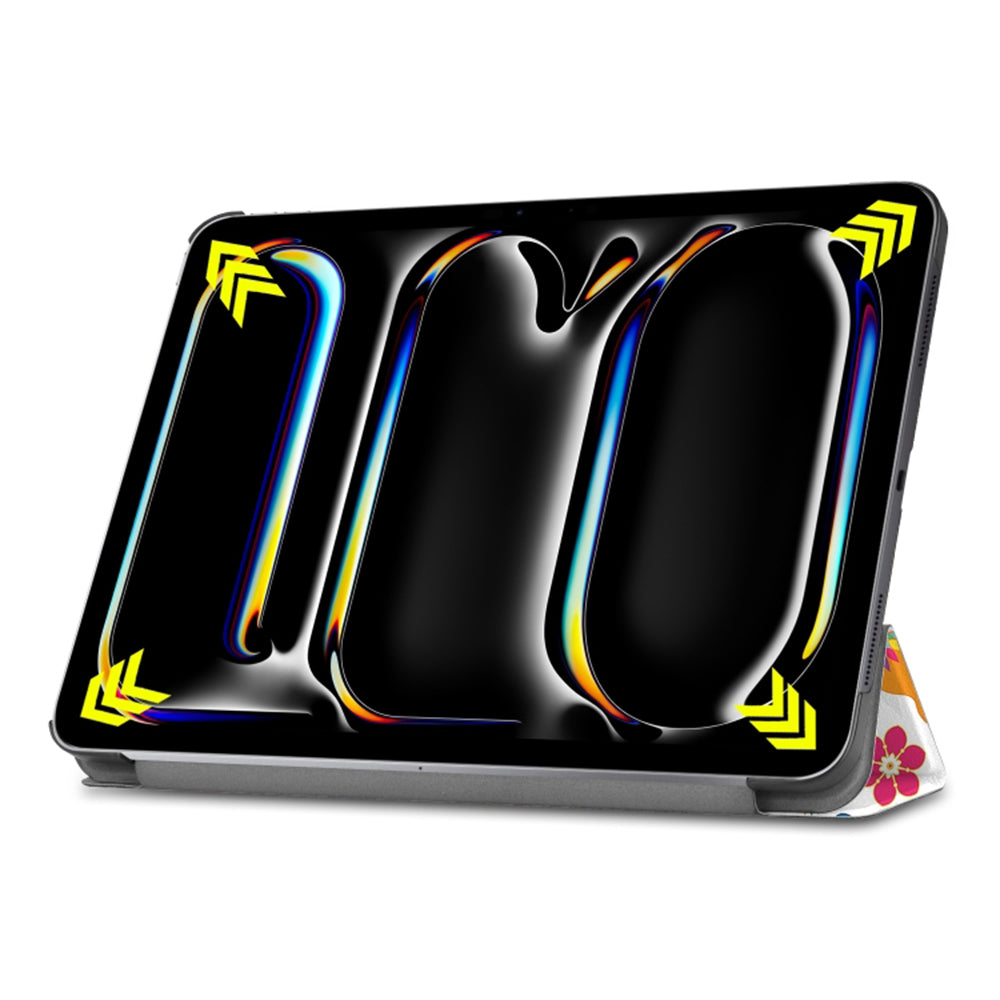 Funda para Apple iPad Pro 11 (2024), Techsuit, FoldPro Butterfly, Multicolor