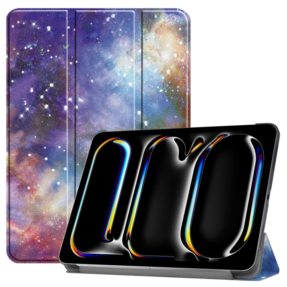 Funda para Apple iPad Pro 11 (2024), Techsuit, FoldPro Galaxy, Multicolor