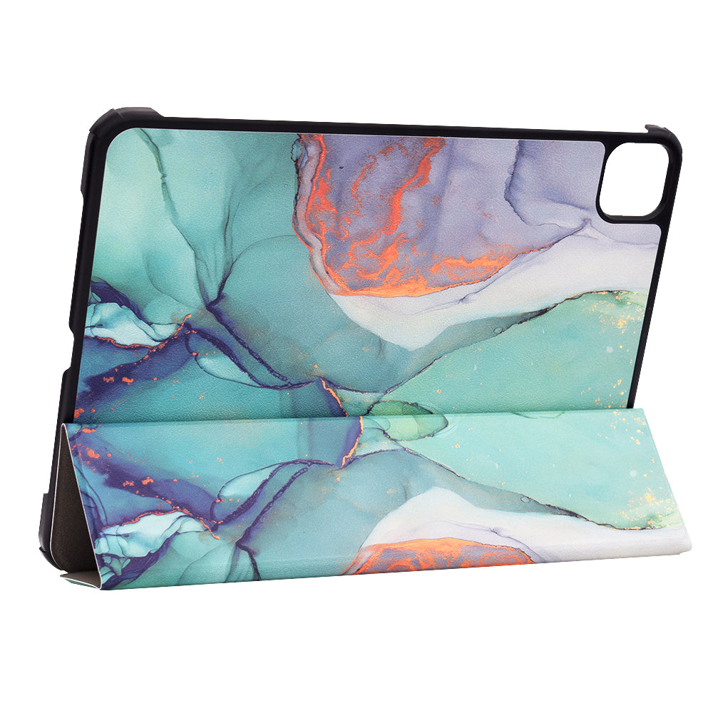 Funda para Apple iPad Pro 11 (2024), Techsuit, FoldPro Green Time, Multicolor