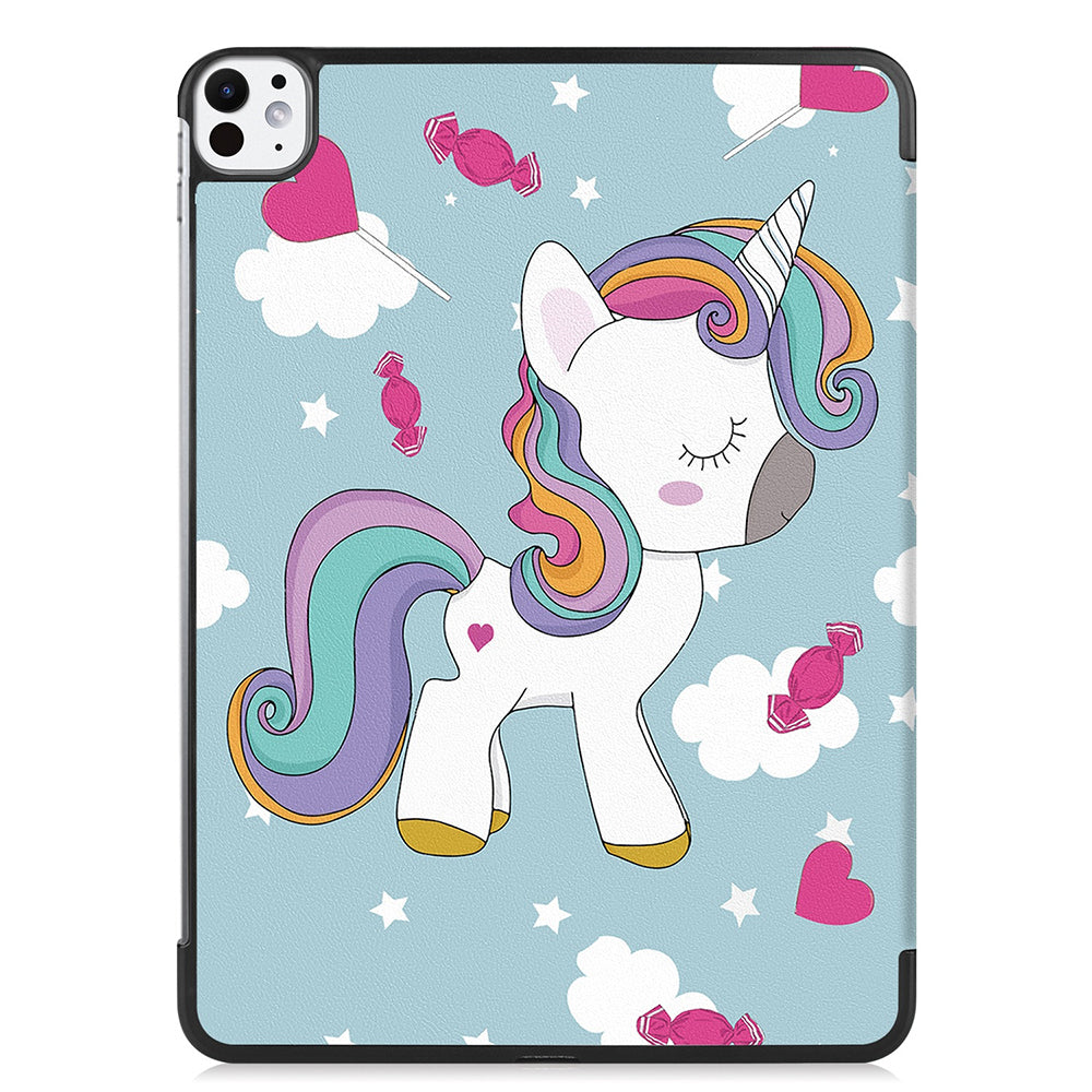 Funda para Apple iPad Pro 11 (2024), Techsuit, FoldPro Unicorn, Multicolor