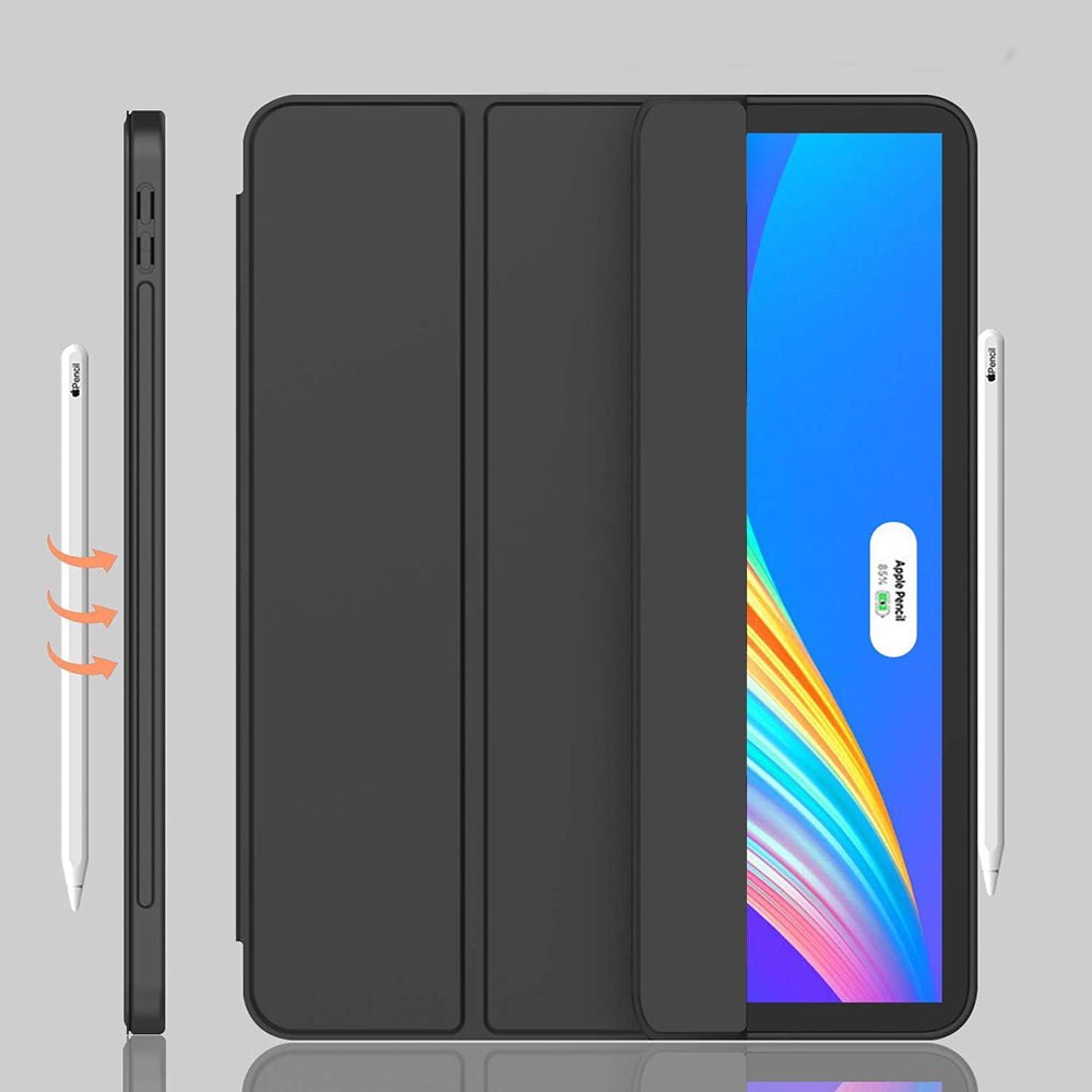 Funda para Apple iPad Pro 12.9 (2022) / Pro 12.9 (2021) / Pro 12.9 (2020) / Pro 12.9 (2018), Techsuit, Flex Trifold, Verde Matcha