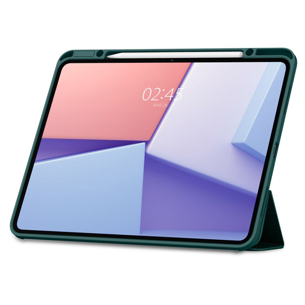 Funda para Apple iPad Pro 13 (2024), Spigen, Urban Fit, Verde ACS07763