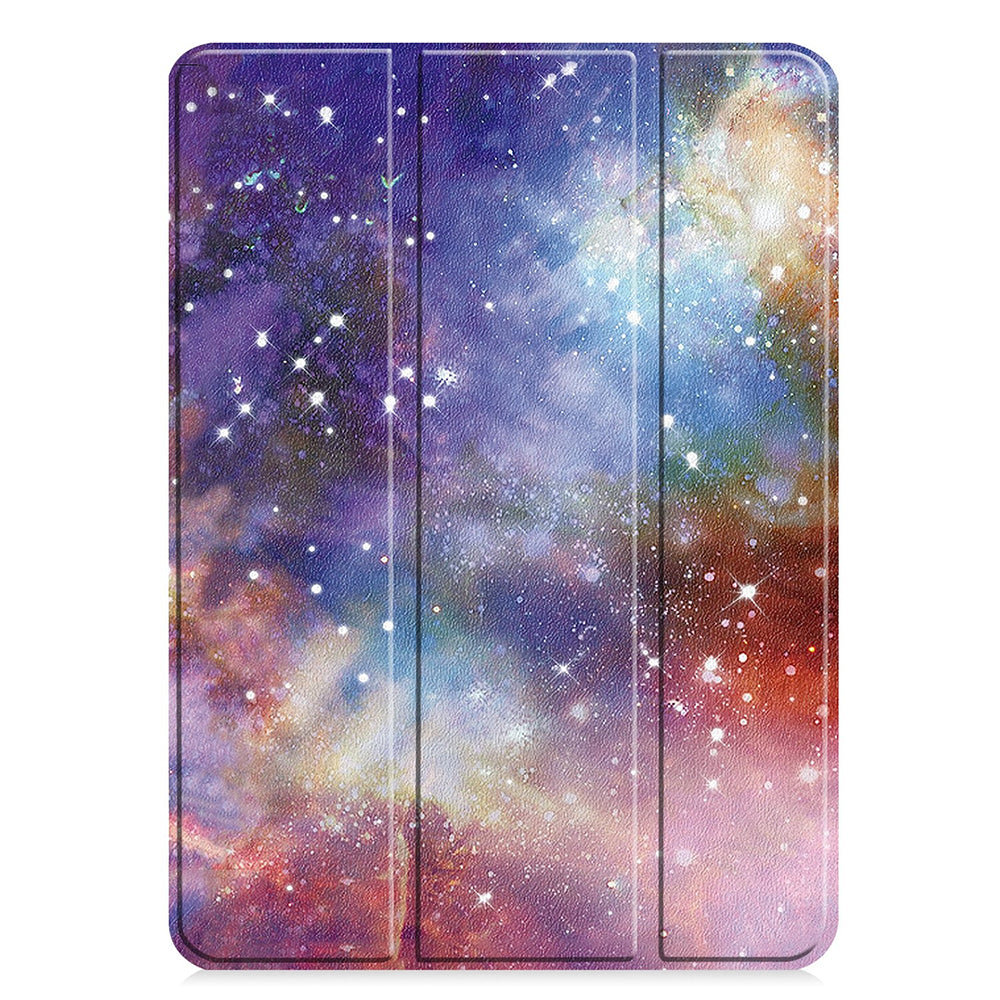 Funda para Apple iPad Pro 13 (2024), Techsuit, FoldPro Galaxy, Multicolor