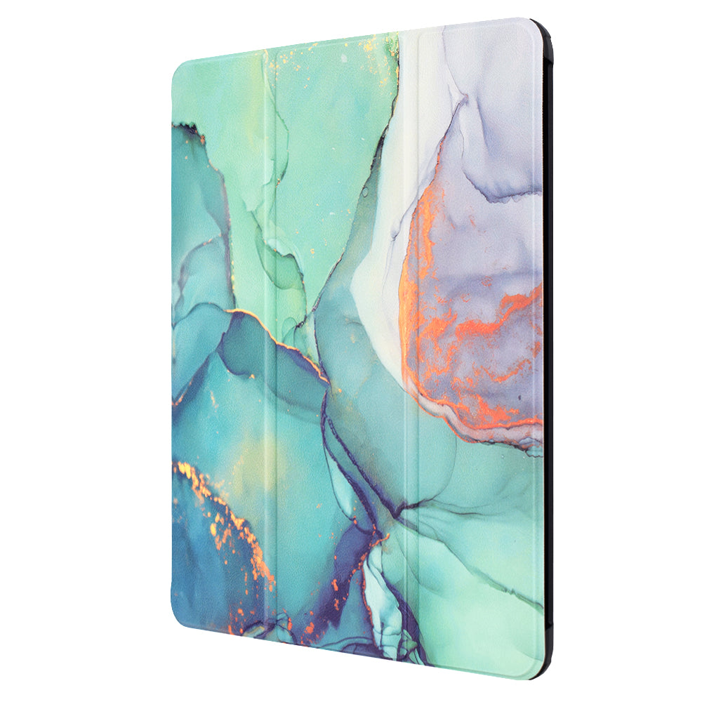 Funda para Apple iPad Pro 13 (2024), Techsuit, FoldPro Green Time, Multicolor