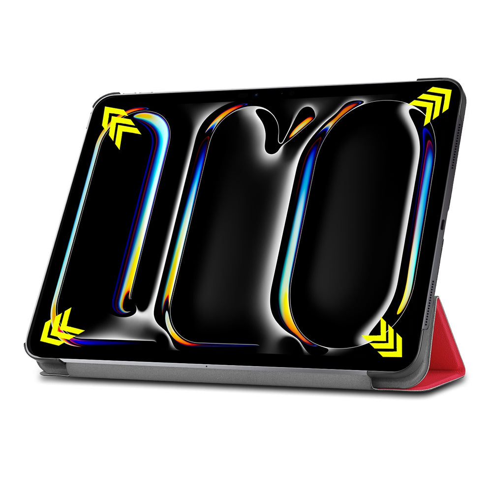 Funda para Apple iPad Pro 13 (2024), Techsuit, FoldPro, Roja