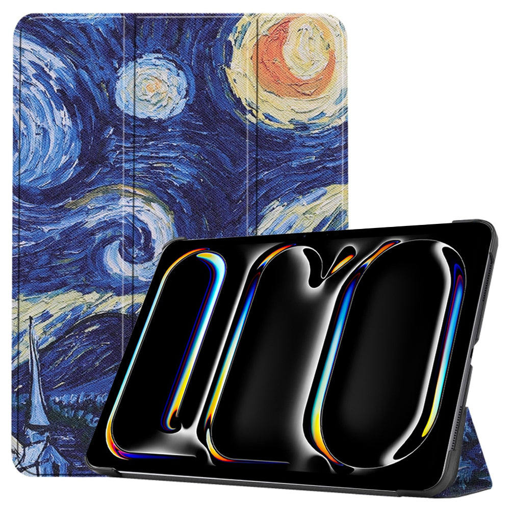Funda para Apple iPad Pro 13 (2024), Techsuit, FoldPro Starry Night, Multicolor