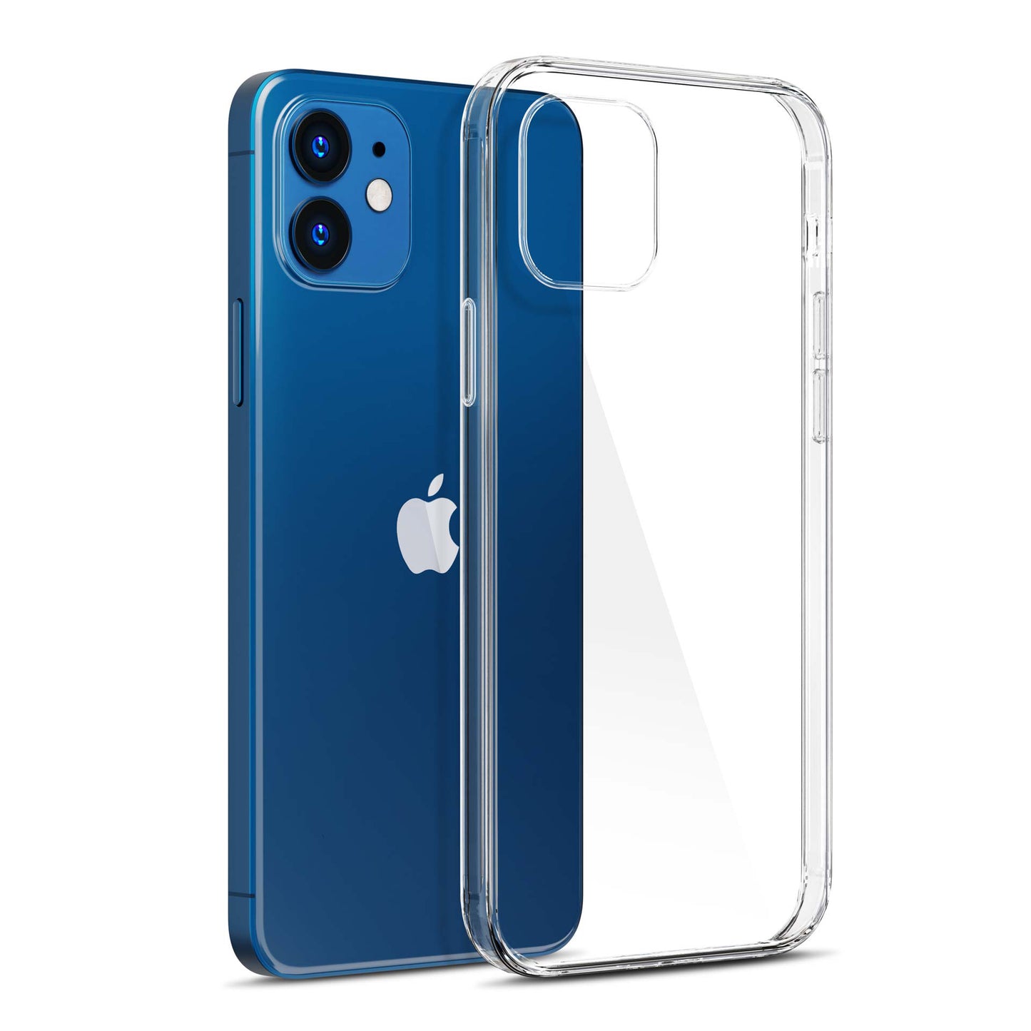 Funda para Apple iPhone 12 / 12 Pro, 3MK, Transparente