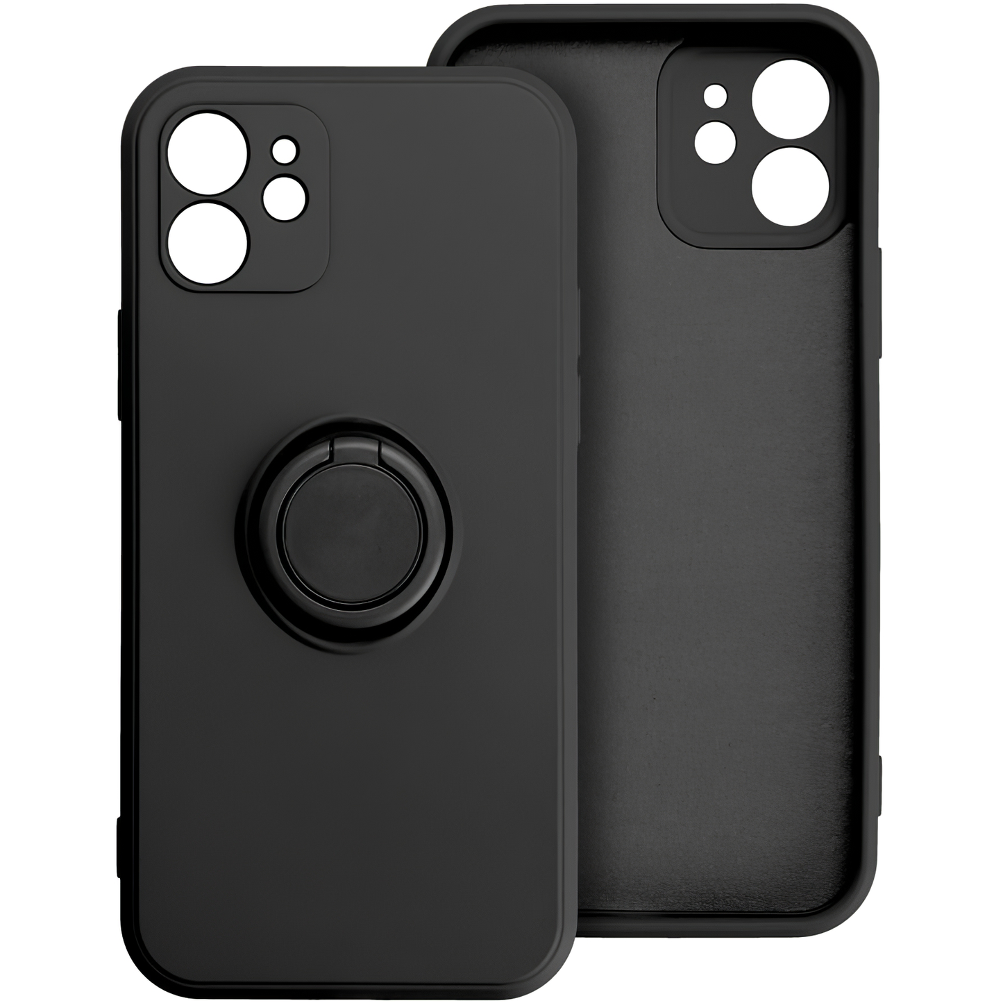 Funda para Apple iPhone 16 Plus, OEM, Anillo de Silicona, Negra