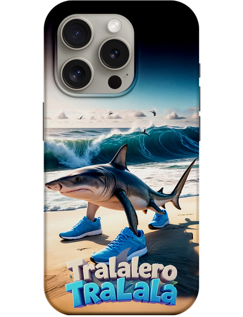 Funda para Apple iPhone 14 Pro, Perfect Case, Italian Brainrot Tralalero TraLaLa, Multicolor