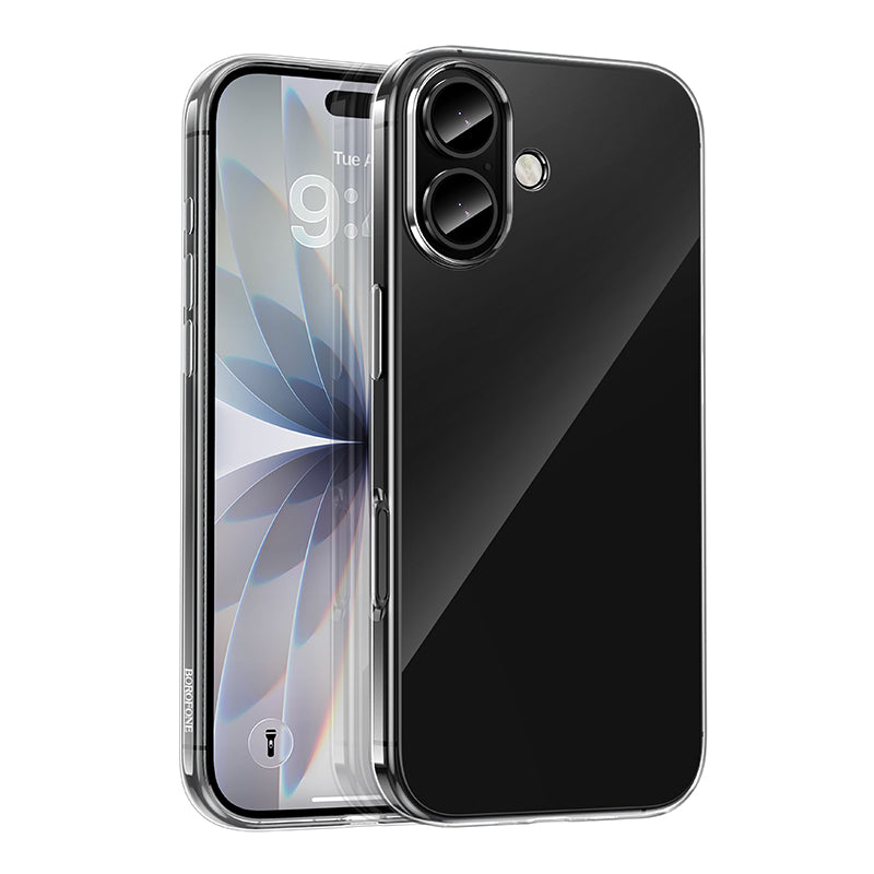 Funda para Apple iPhone 17, Borofone, BI4 Ice, Transparente