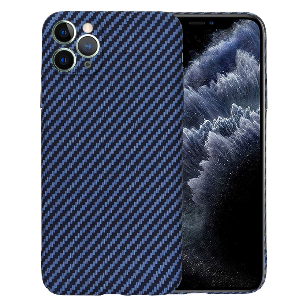 Funda para Apple iPhone 11 Pro Max, Techsuit, Carbonite FiberShell, Turquesa