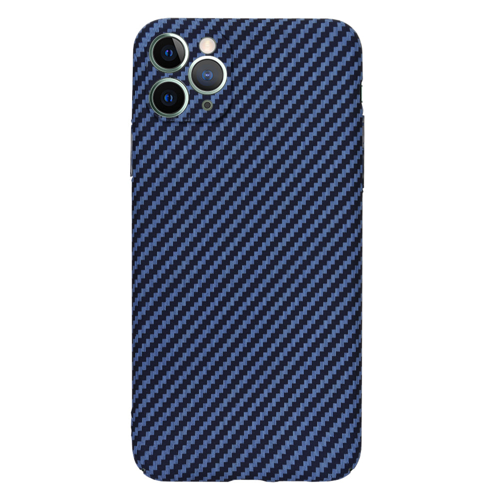Funda para Apple iPhone 11 Pro Max, Techsuit, Carbonite FiberShell, Turquesa