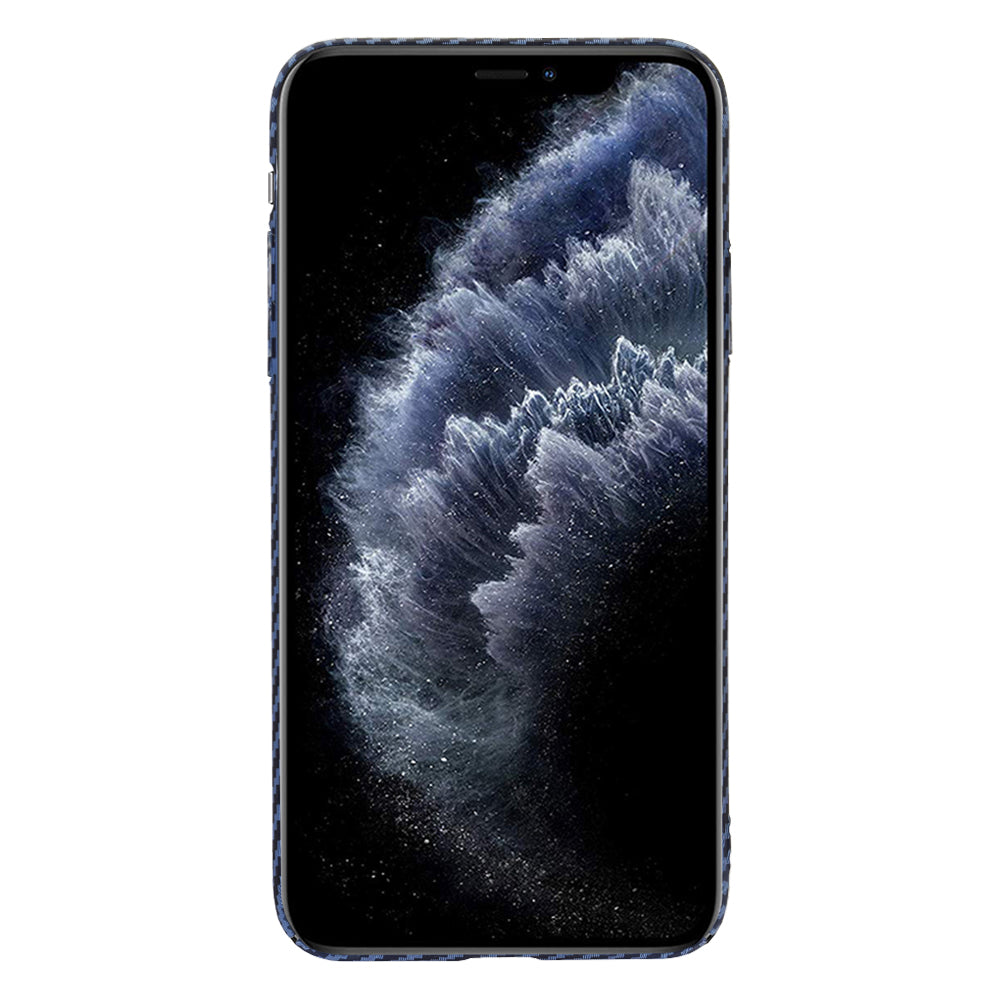 Funda para Apple iPhone 11 Pro Max, Techsuit, Carbonite FiberShell, Turquesa