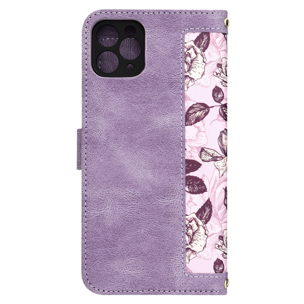Funda para Apple iPhone 11 Pro Max, Techsuit, FlipCraft, Morado
