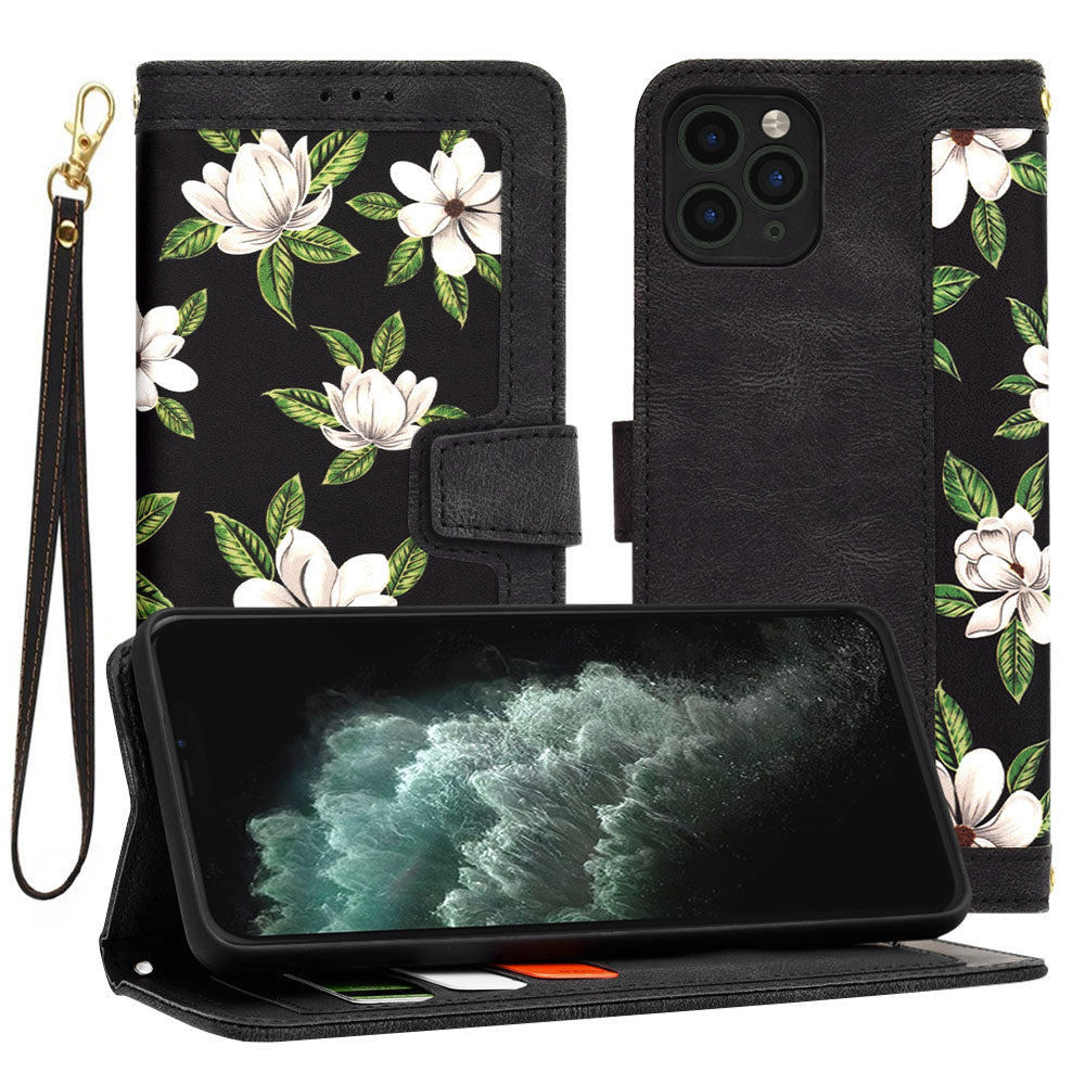 Funda para Apple iPhone 11 Pro Max, Techsuit, FlipCraft, Negra
