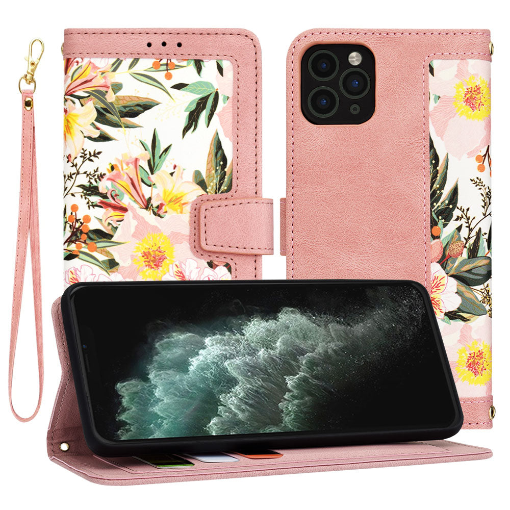 Funda para Apple iPhone 11 Pro Max, Techsuit, FlipCraft, Rosa