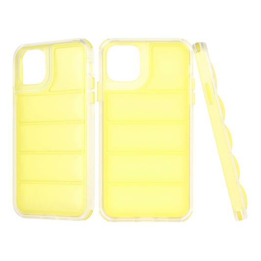 Funda para Apple iPhone 11 Pro Max, Techsuit, Wave Shield, Amarilla