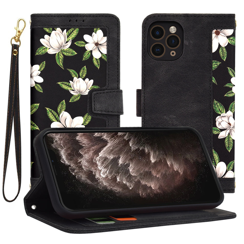 Funda para Apple iPhone 11 Pro, Techsuit, FlipCraft, Negra