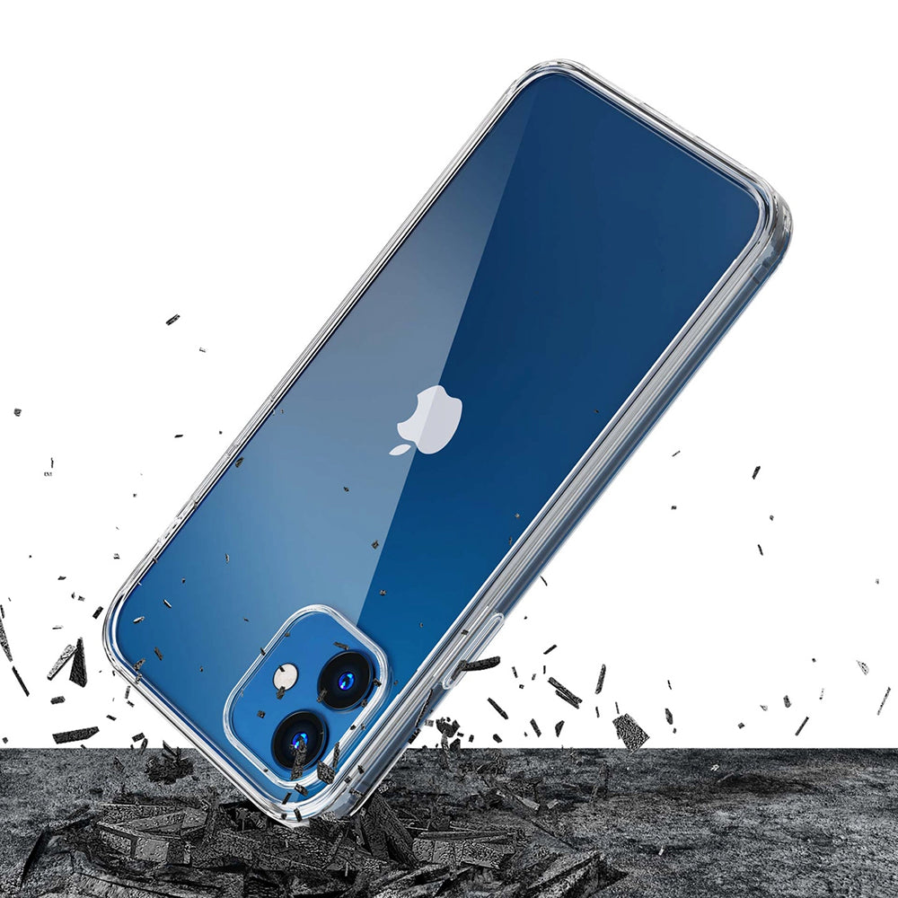 Funda para Apple iPhone 12 / 12 Pro, 3MK, Transparente