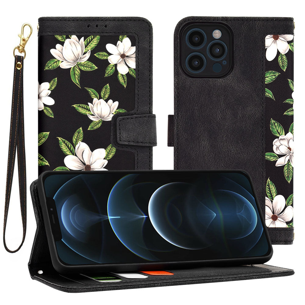 Funda para Apple iPhone 12 Pro Max, Techsuit, FlipCraft, Negra