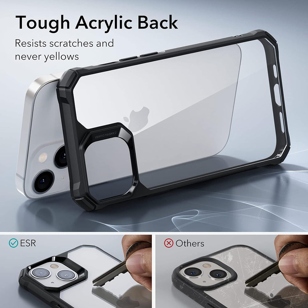 Funda para Apple iPhone 14 / 13, ESR, Air Armor, Negra Transparente